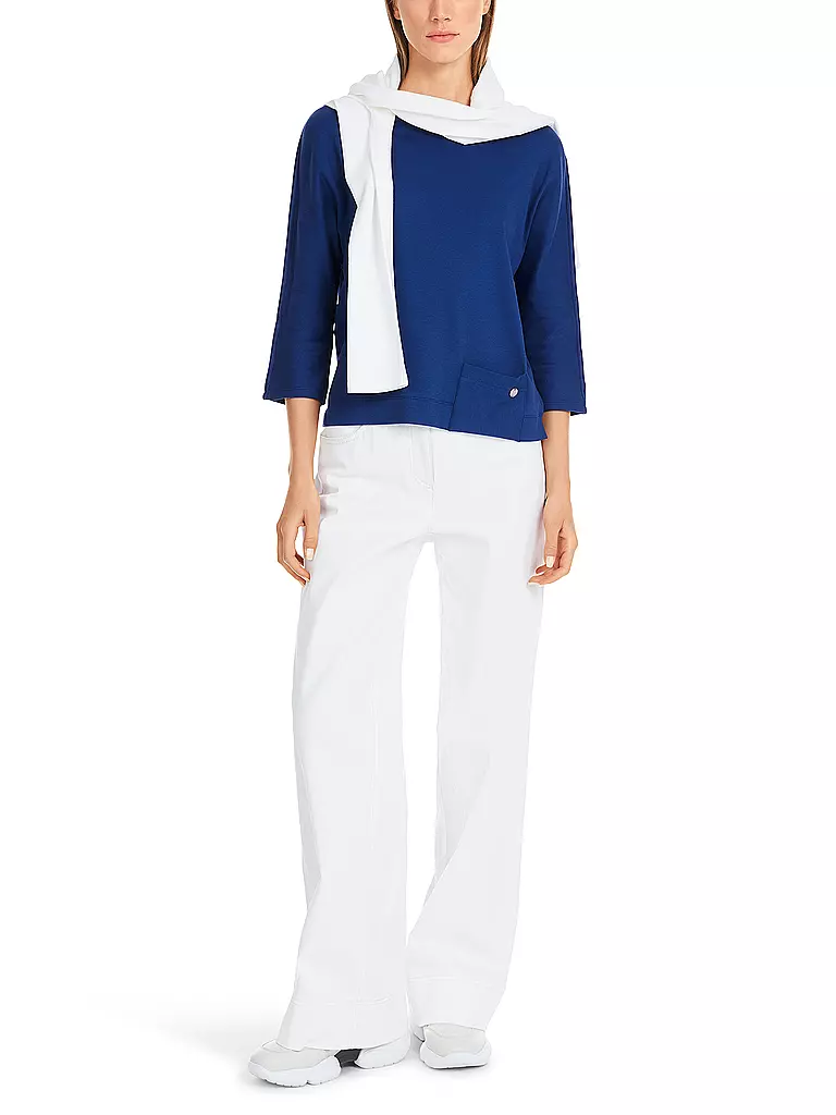 MARC CAIN  | Maglietta a maniche lunghe | Blu scuro