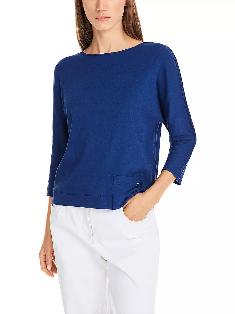 MARC CAIN  | Maglietta a maniche lunghe | Blu scuro