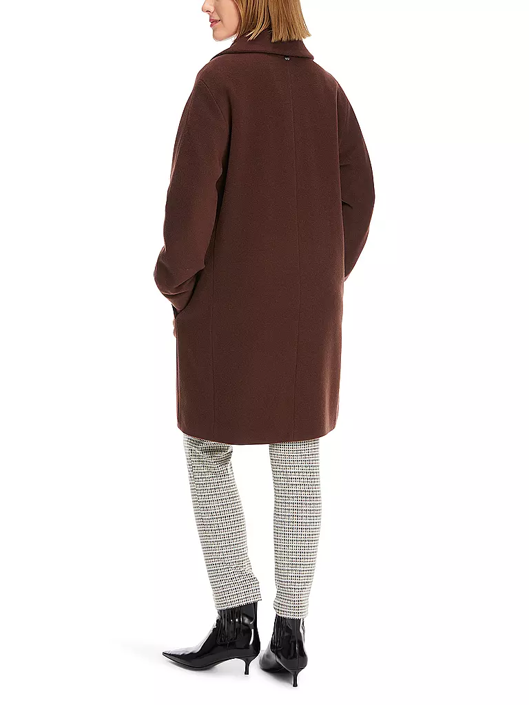 MARC CAIN  | Wollmantel | Marrone
