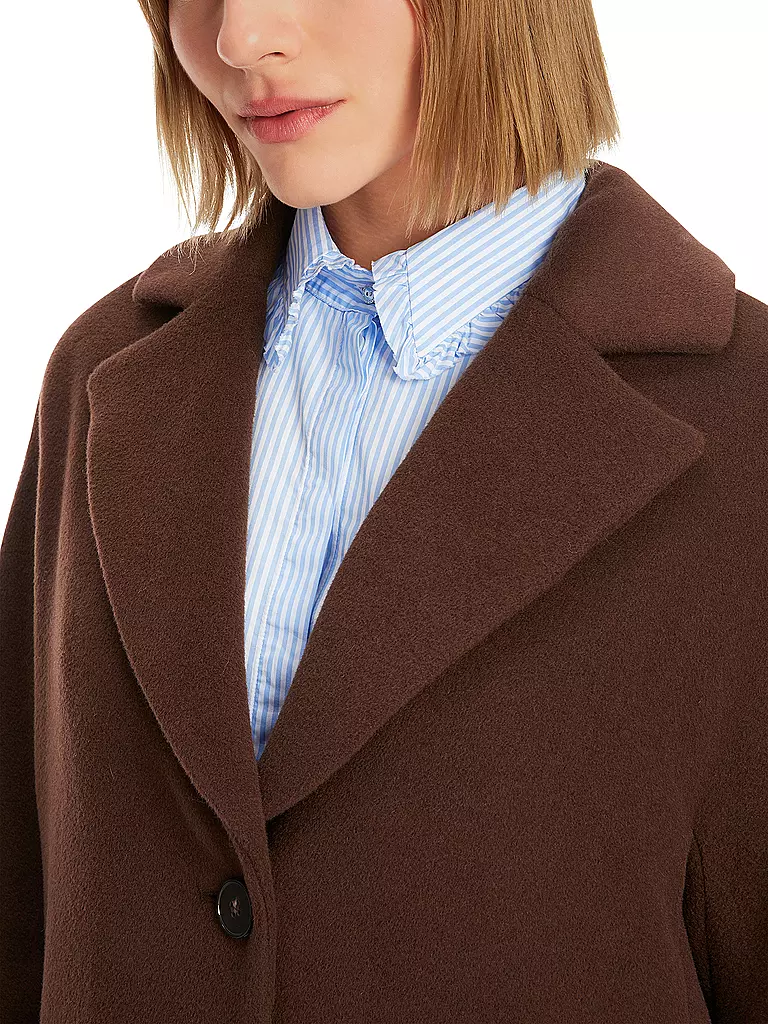 MARC CAIN  | Wollmantel | Marrone