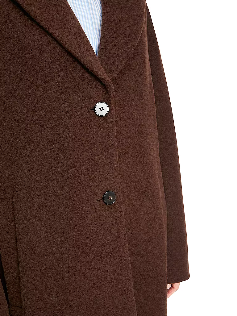 MARC CAIN  | Wollmantel | Marrone