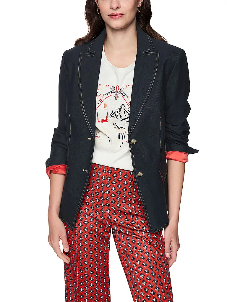 MARC CAIN | Blazer | Blu scuro