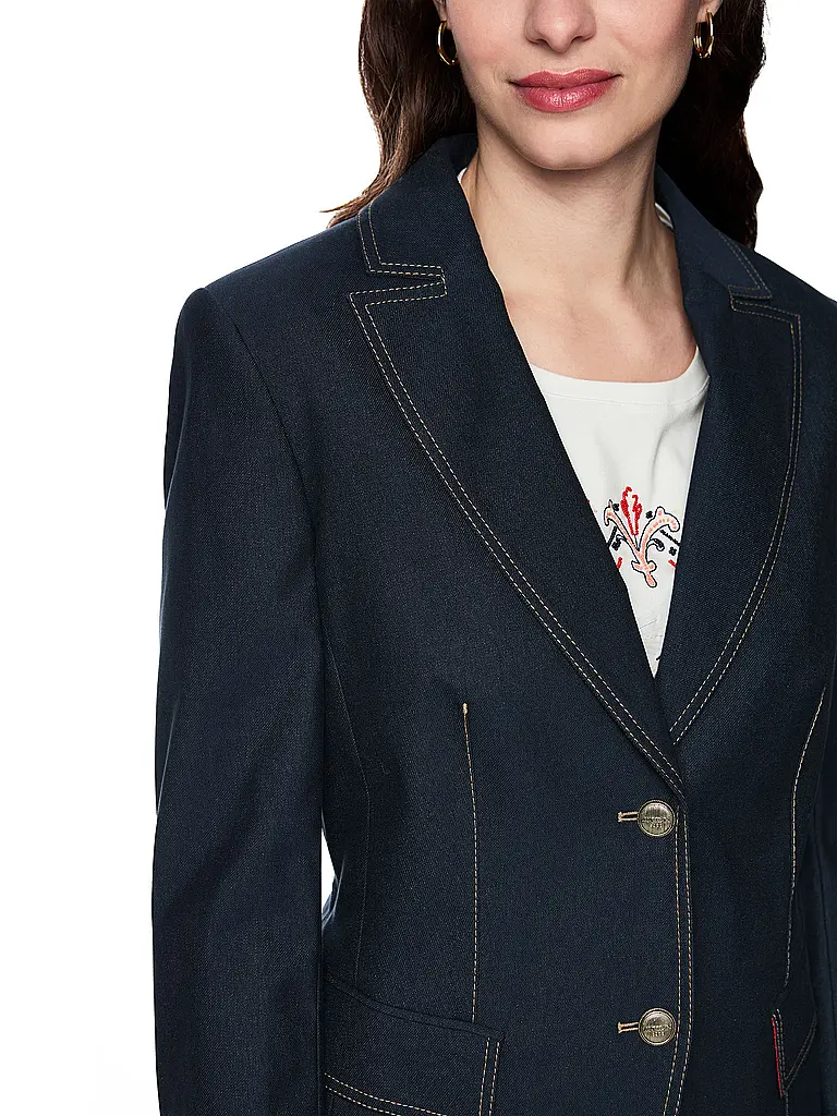 MARC CAIN | Blazer | Blu scuro