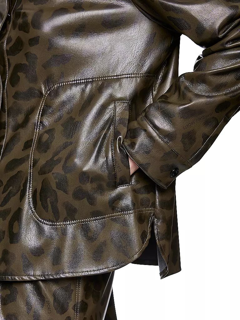 MARC CAIN | Blusa effetto pelle | 