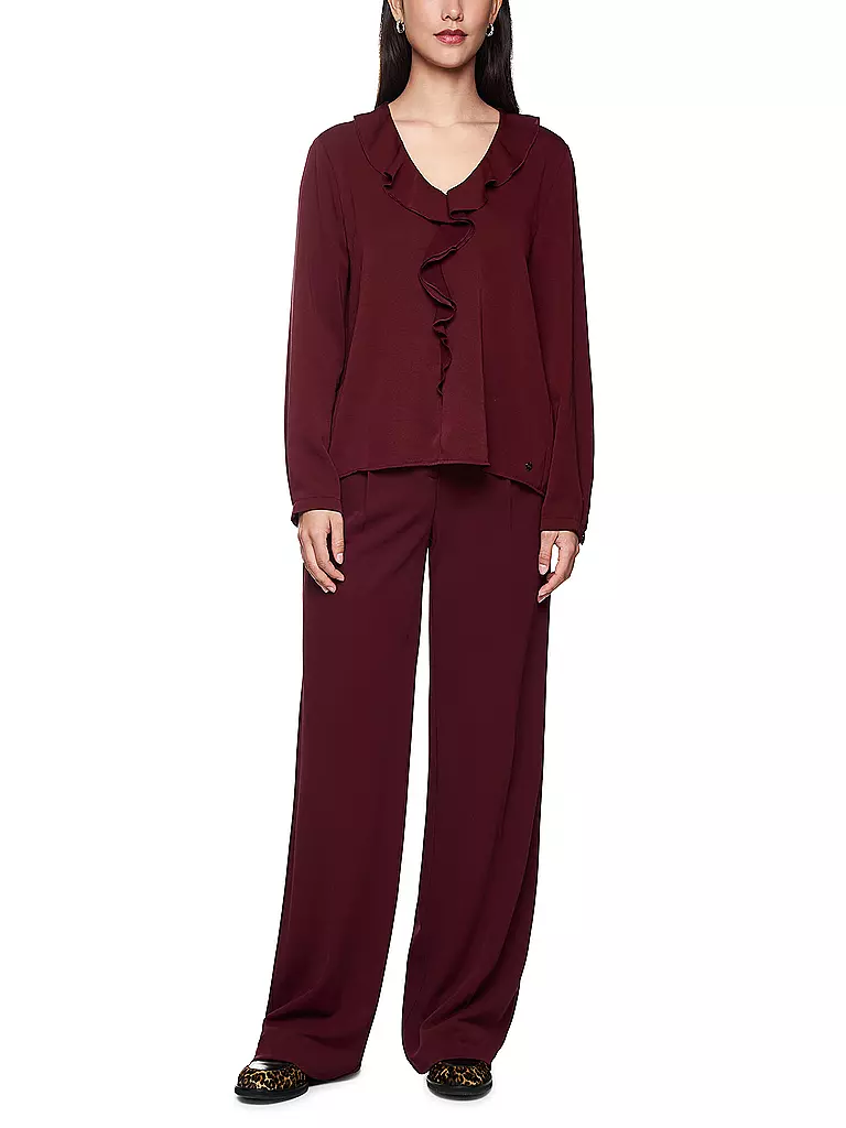 MARC CAIN | Blusa | Rosso scuro