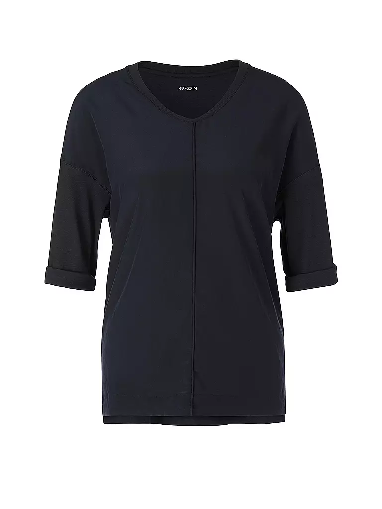 MARC CAIN | Blusa-camicia | Blu scuro