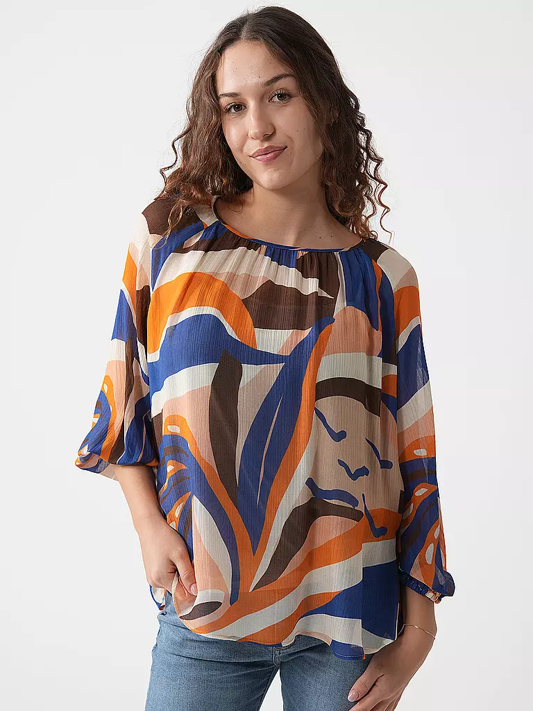 MARC CAIN | Blusa-camicia | Blu scuro