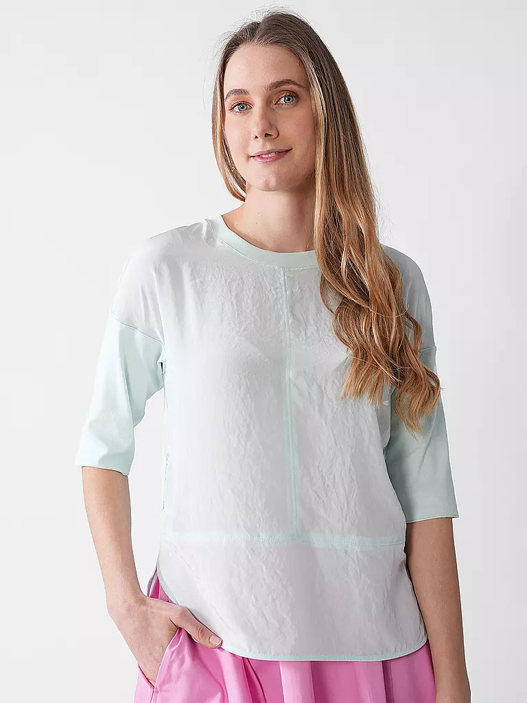MARC CAIN | Blusa-camicia | Blu chiaro
