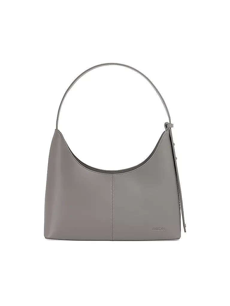 MARC CAIN | Borsa in pelle - Borsa a spalla | Grigio chiaro