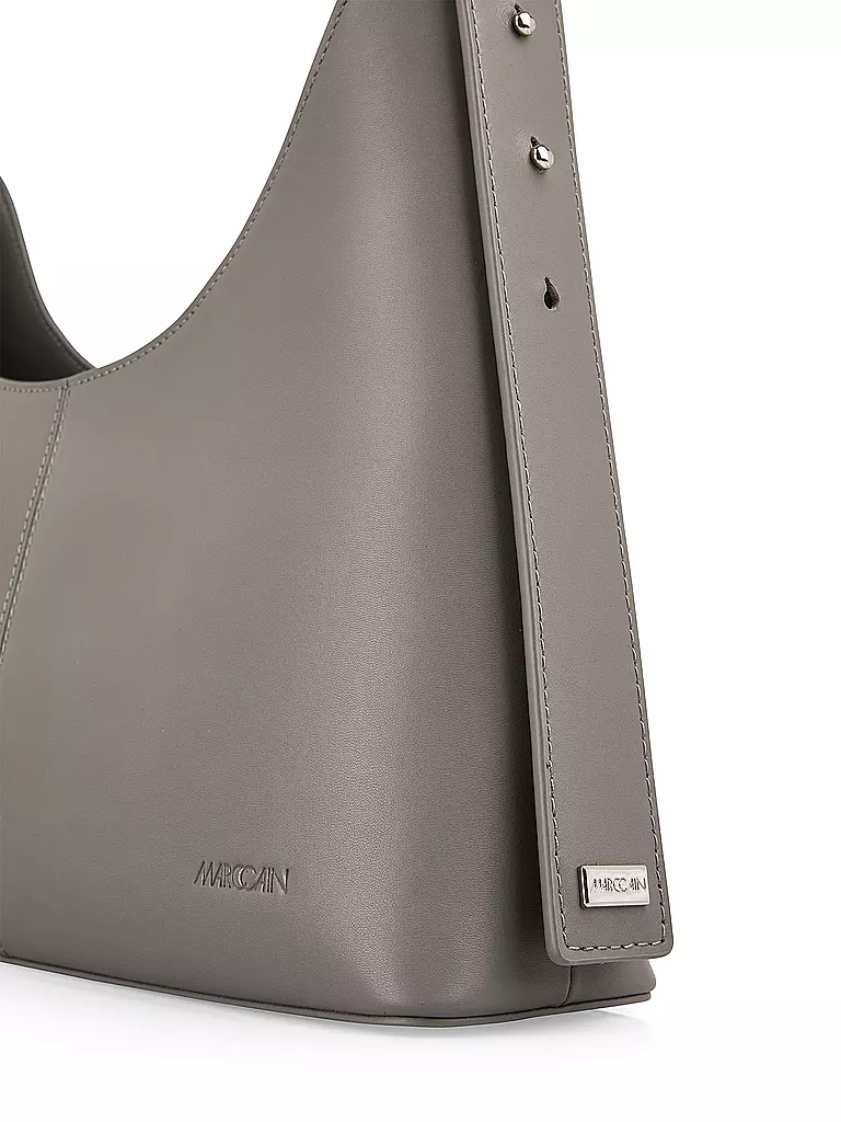 MARC CAIN | Borsa in pelle - Borsa a spalla | Grigio chiaro