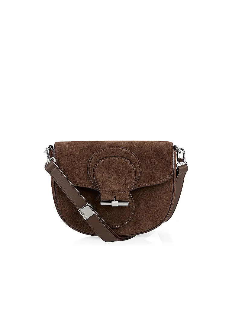 MARC CAIN | Borsa in pelle - Borsa a tracolla | Marrone