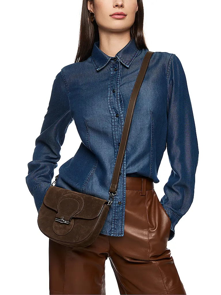 MARC CAIN | Borsa in pelle - Borsa a tracolla | Marrone