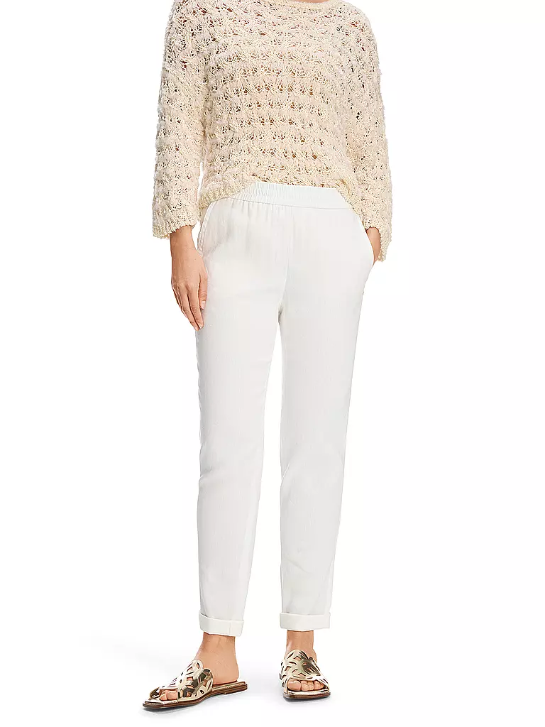 MARC CAIN | Businesshose 7/8 RHODOS | Bianco