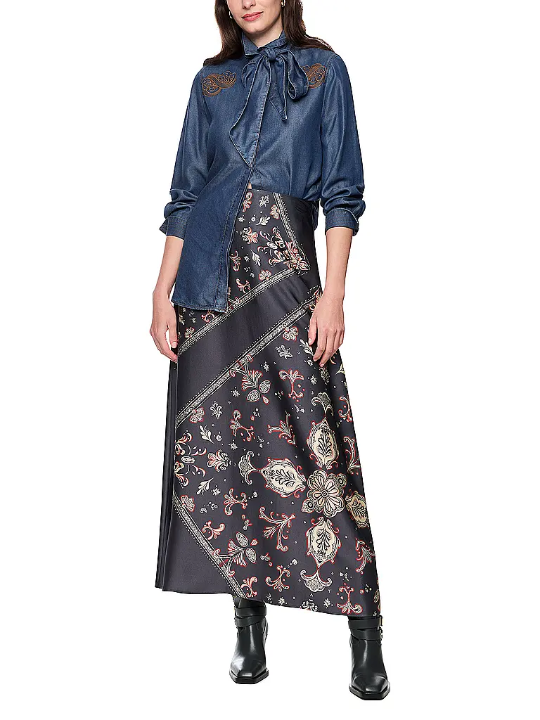 MARC CAIN | Camicia di jeans | Blu scuro