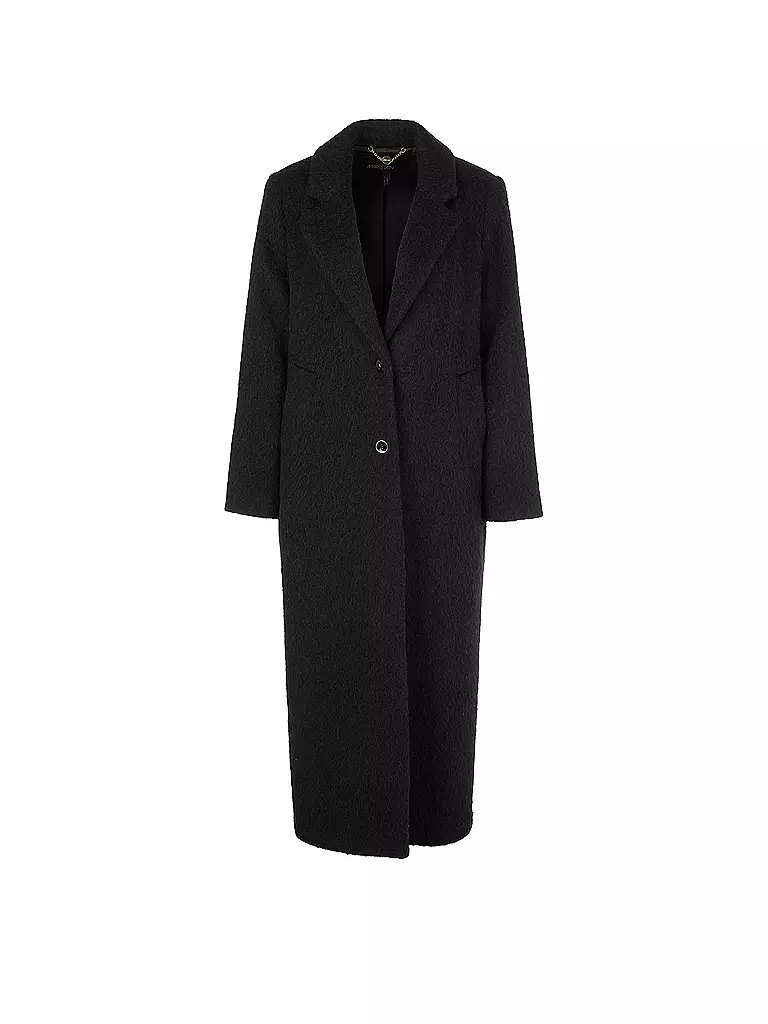 MARC CAIN | Cappotto di lana | Nero