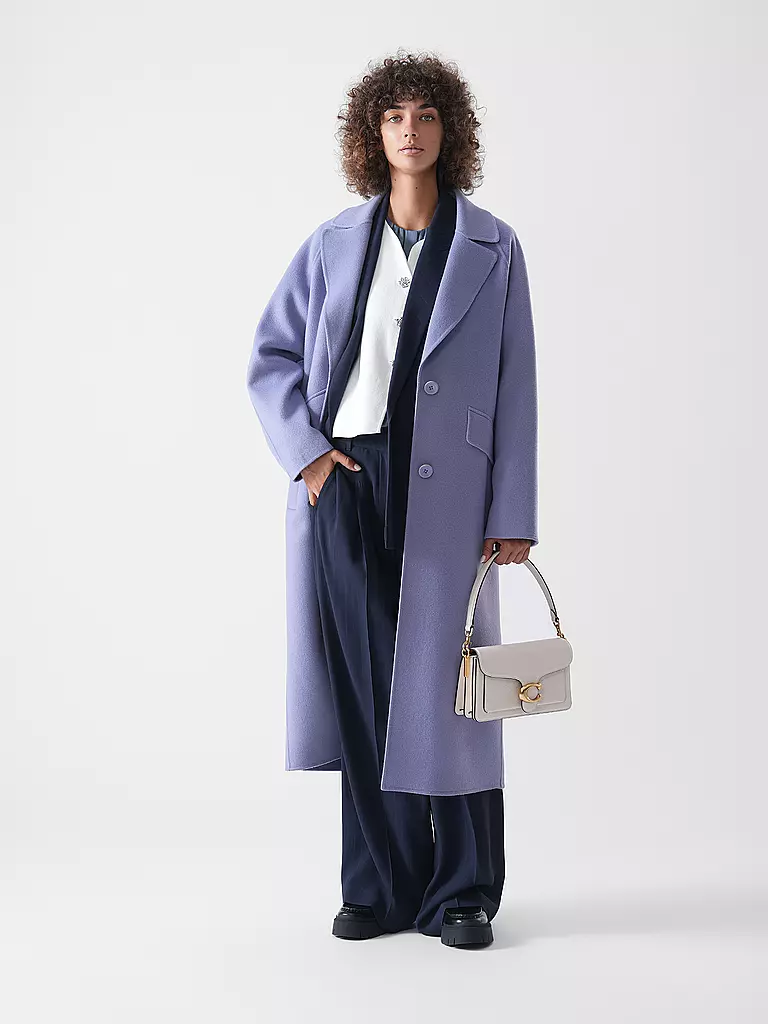 MARC CAIN | Cappotto di lana | Blu