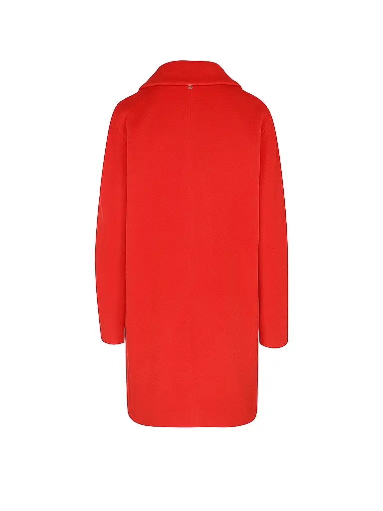 MARC CAIN | Cappotto di lana | Rosso