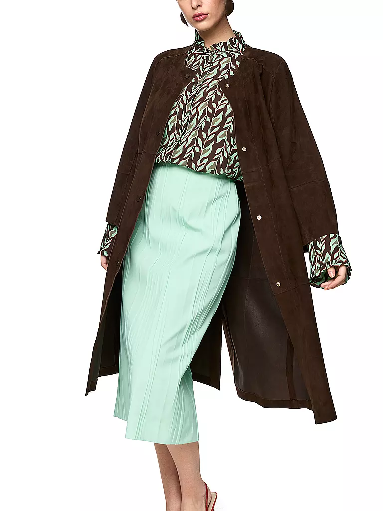MARC CAIN | Cappotto in pelle | 