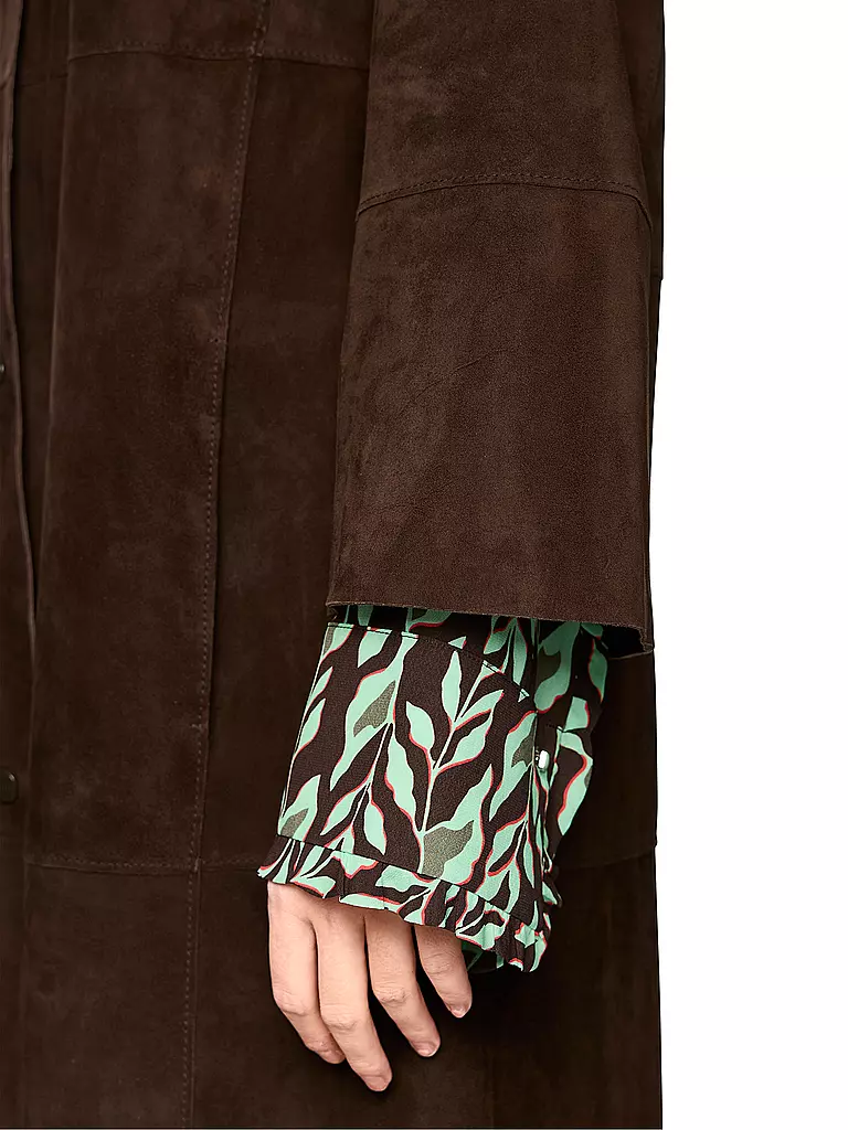 MARC CAIN | Cappotto in pelle | 
