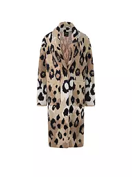MARC CAIN | Cappotto in pelliccia sintetica | Marrone chiaro