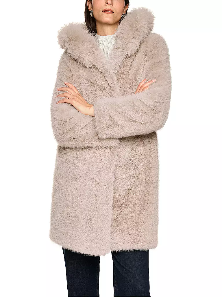 MARC CAIN | Cappotto in pelliccia sintetica | 