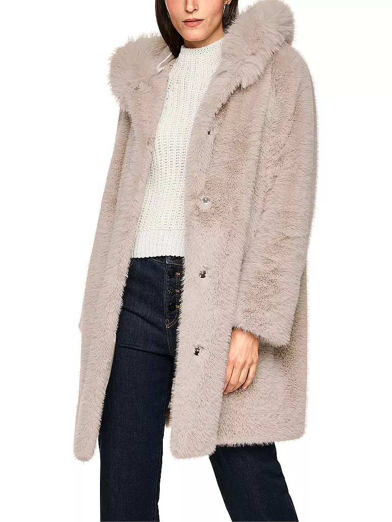MARC CAIN | Cappotto in pelliccia sintetica | 
