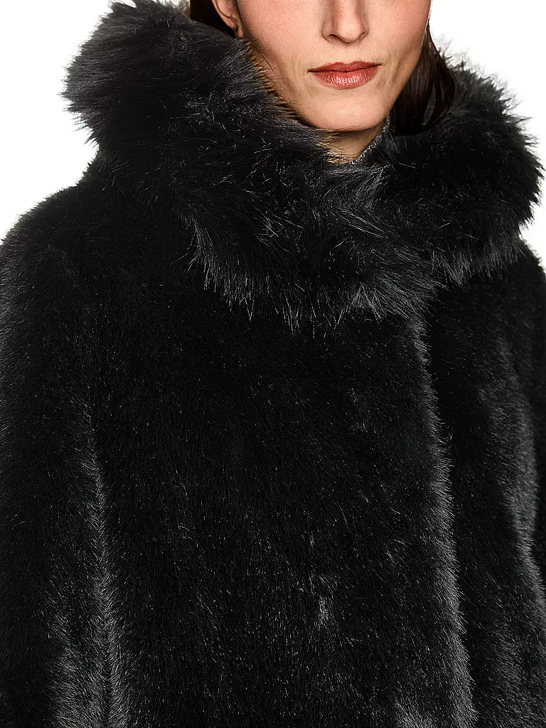 MARC CAIN | Cappotto in pelliccia sintetica | 