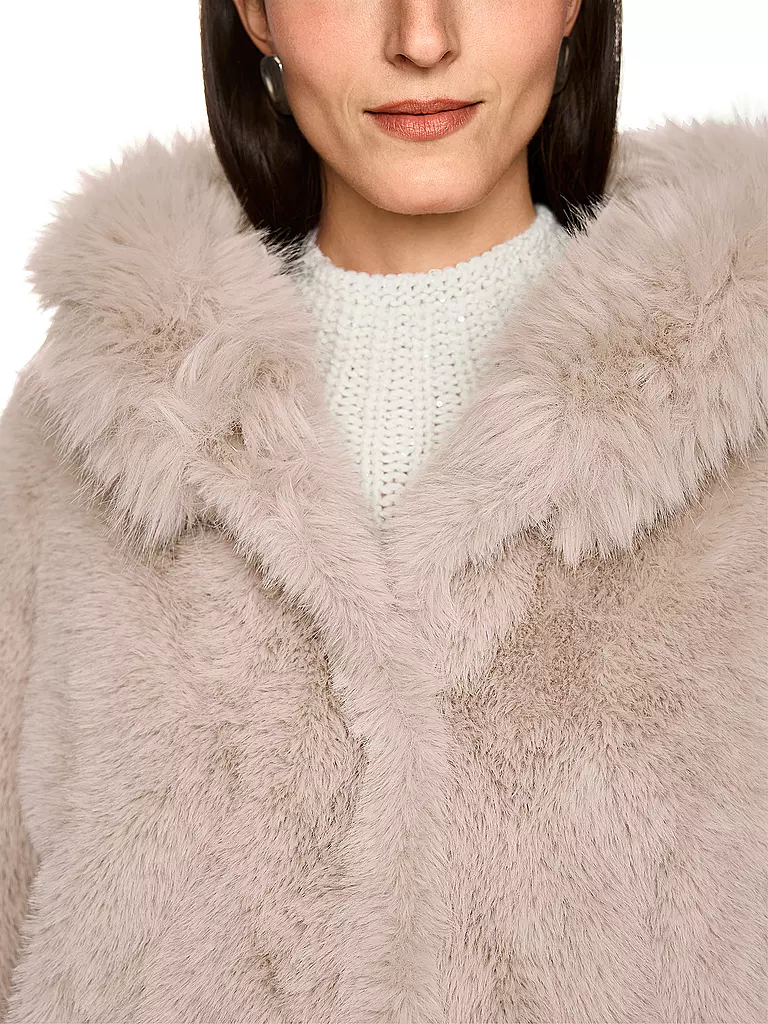 MARC CAIN | Cappotto in pelliccia sintetica | 