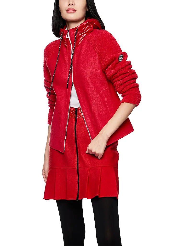 MARC CAIN | Cardigan
Marke: MARC CAIN
Colore: rosso scuro
Categorie: Moda,Donna
Lunghezza manica: Manica lunga
Materiale: Lana vergine
Forma del colletto: Cappuccio
Motivo: Tinta unita
Vestibilità (capispalla): Regular
Stile: Glamour
Dettagli: Tasche a marsupio,Cou |
