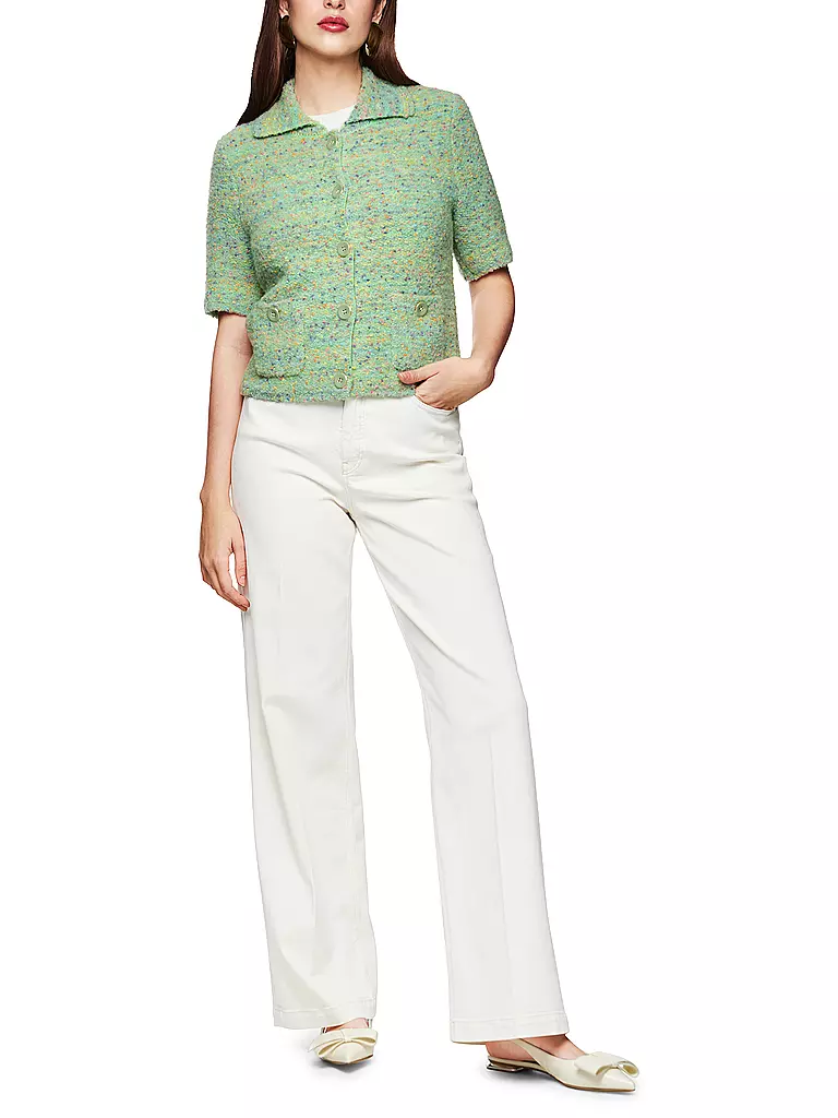 MARC CAIN | Cardigan | Verde chiaro