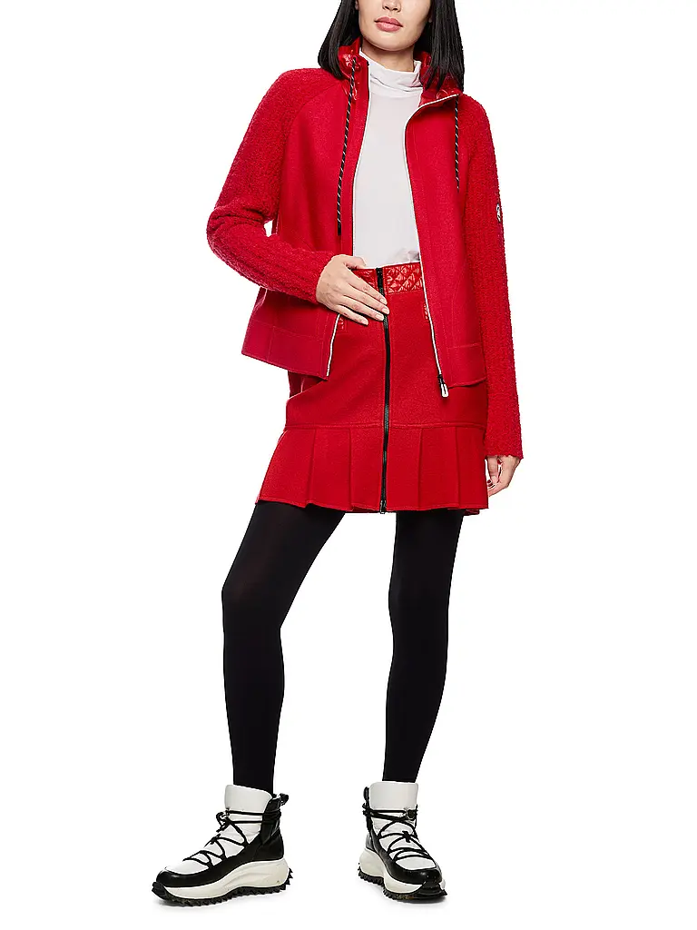 MARC CAIN | Cardigan | Rosso scuro