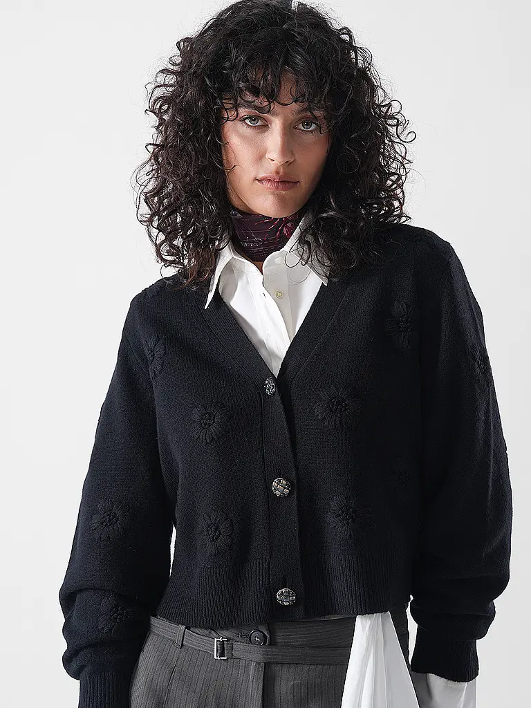 MARC CAIN | Cardigan | Nero