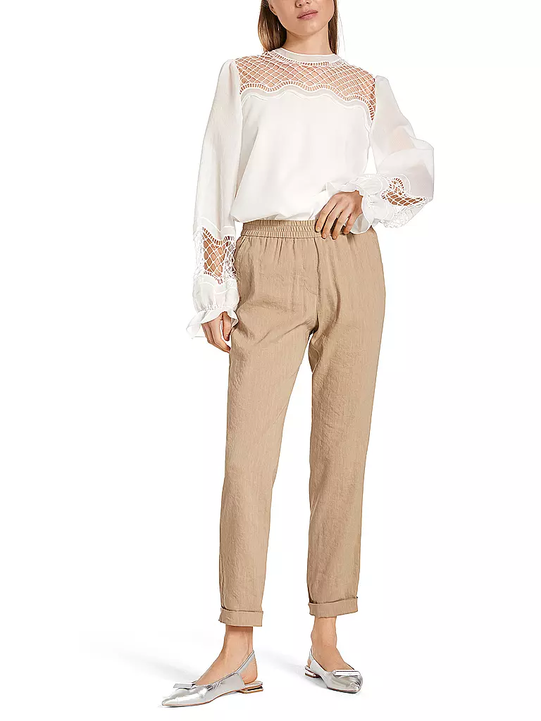 MARC CAIN | Chino ROANNE Relaxed Fit  | Beige