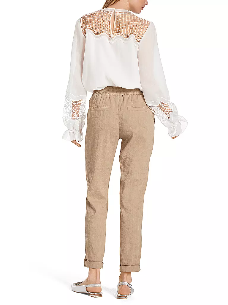 MARC CAIN | Chino ROANNE Relaxed Fit  | Beige