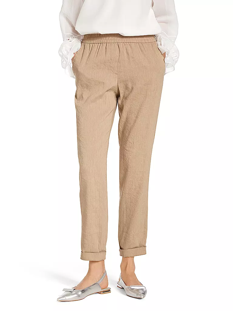 MARC CAIN | Chino ROANNE Relaxed Fit  | Beige