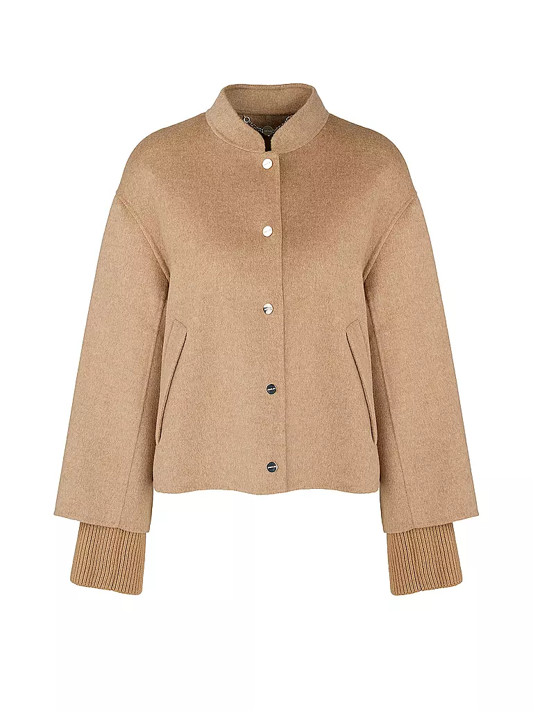 MARC CAIN | Giacca di lana | Beige
