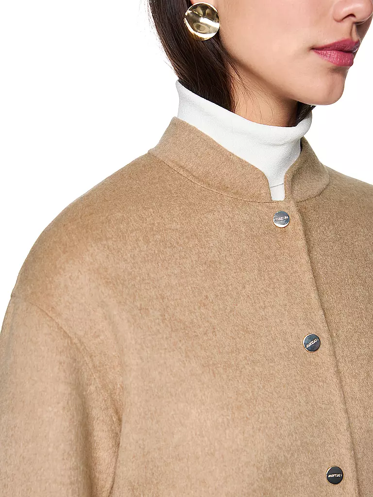 MARC CAIN | Giacca di lana | Beige