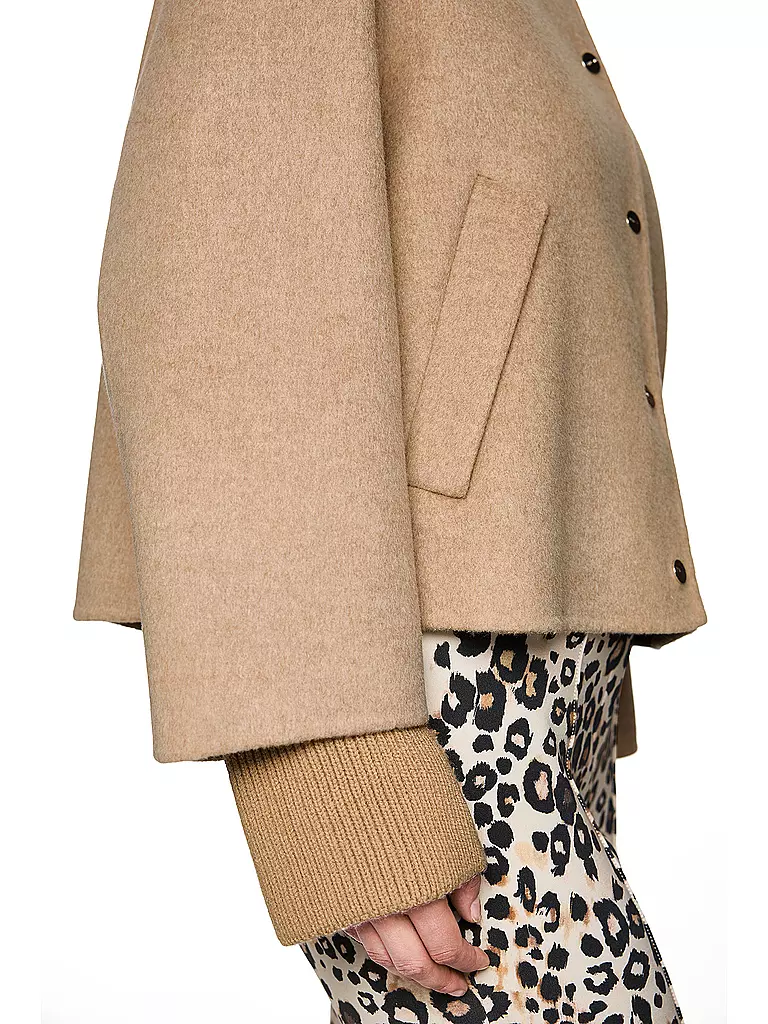MARC CAIN | Giacca di lana | Beige
