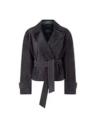 MARC CAIN | Giacca di pelle | Blu scuro