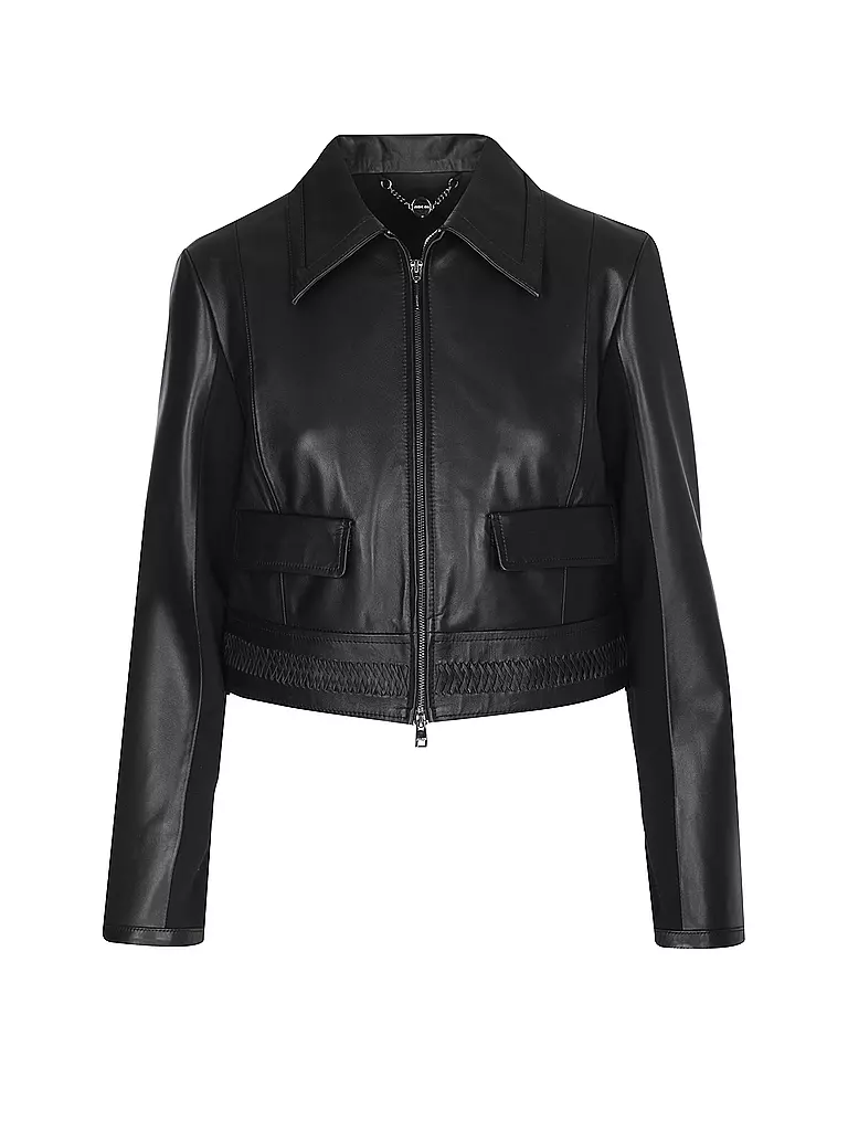 MARC CAIN | Giacca di pelle | Nero
