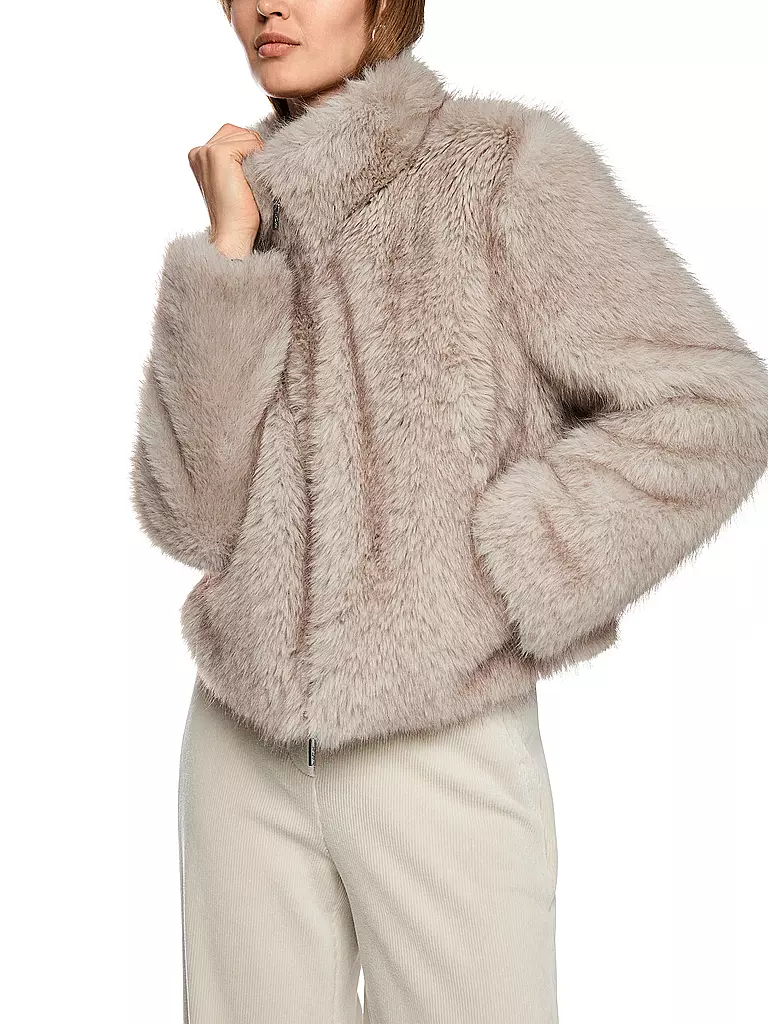 MARC CAIN | Giacca effetto pelliccia | 