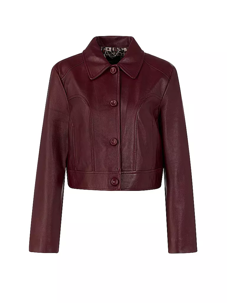 MARC CAIN | Giacca in pelle | Marrone