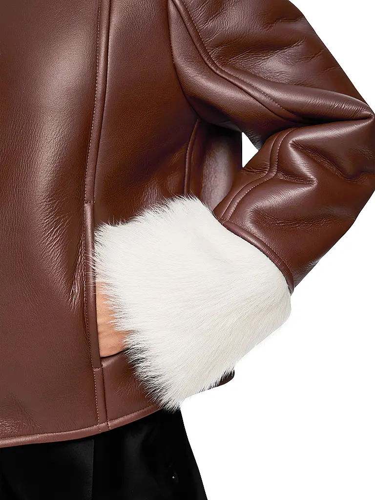 MARC CAIN | Giacca in pelle | 