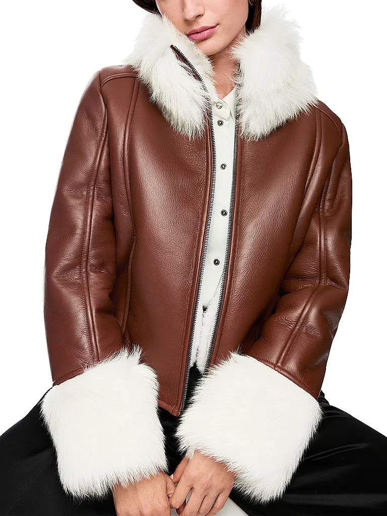 MARC CAIN | Giacca in pelle | 