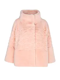 MARC CAIN | Giacca in pelliccia sintetica | Rosa
