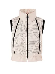 MARC CAIN | Gilet trapuntato | Beige