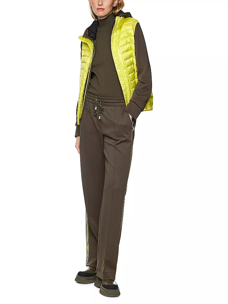 MARC CAIN | Gilet trapuntato | Verde