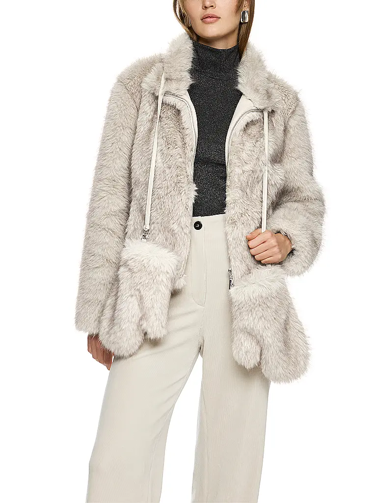 MARC CAIN | Guanti - Muffole | Grigio chiaro