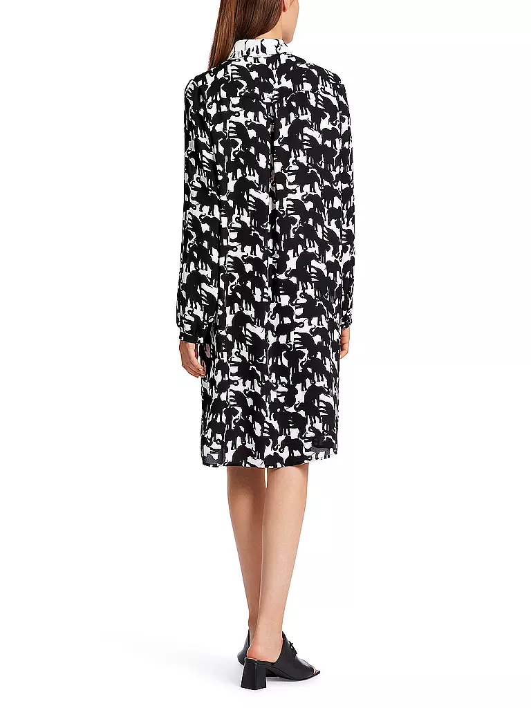 MARC CAIN | Hemdblusenkleid | Nero