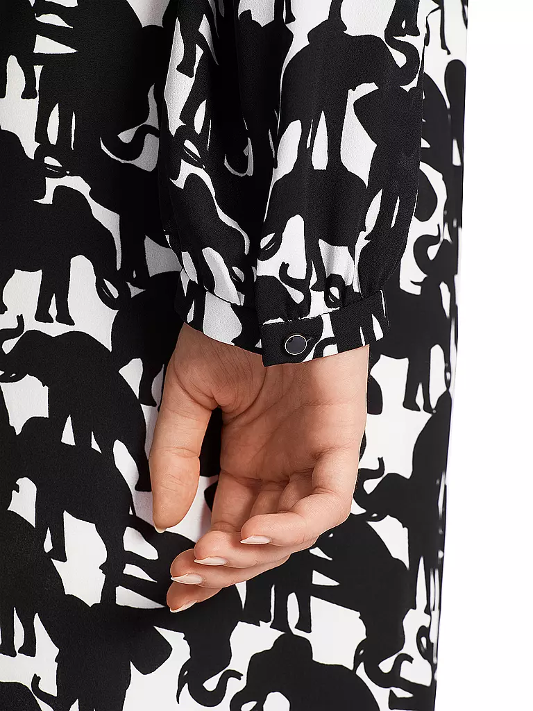 MARC CAIN | Hemdblusenkleid | Nero